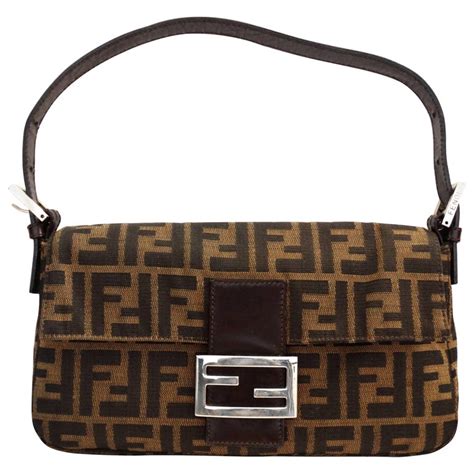 fendi canvas bag with f monogram witj woven strap|fendi canvas bag.